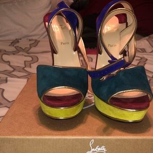 Christian Louboutin LouLouDance 140 Velour/Piping